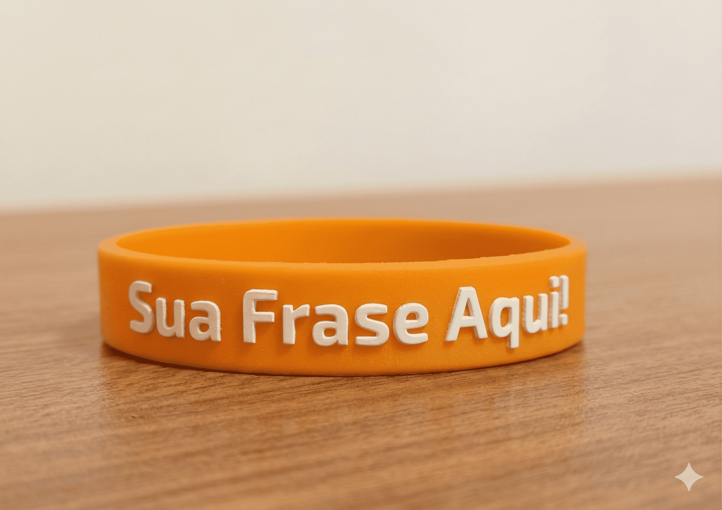 Pulseira de Silicone Personalizada – Sua Frase (Atacado) - Imagem 4